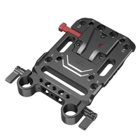 SmallRig 3016 V Mount Batterieplatte mit Dual 15mm Rod Clamp