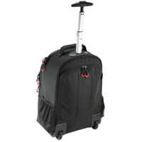 Hama Kamera-Trolley Ohio 200 schwarz/rot für Handgepäck 