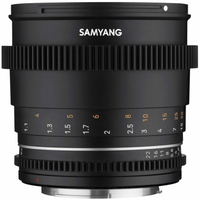 Samyang VDSLR 85mm T1.5 MK2 MFT-Mount