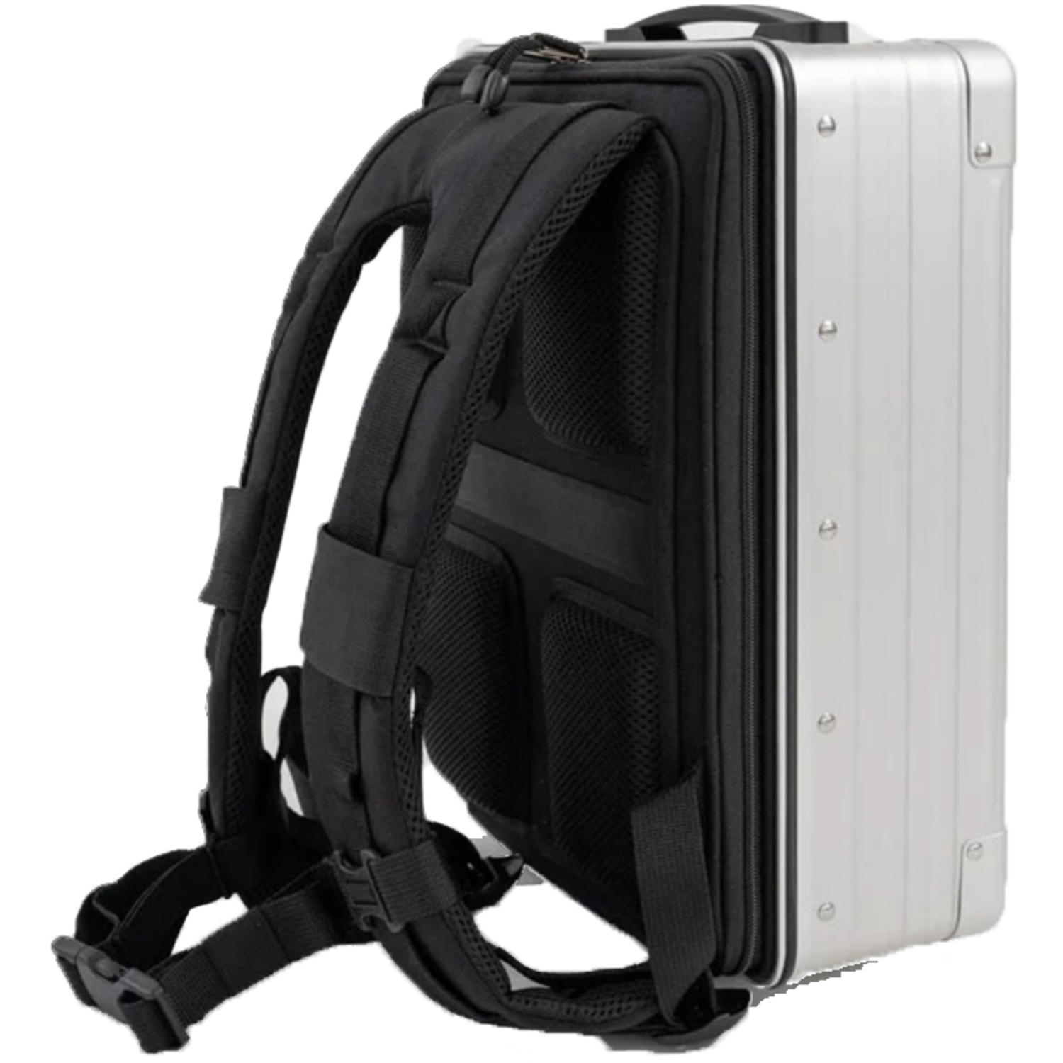 LOULEX-ALEON Fotorucksack 16" Hybrid 12L silber