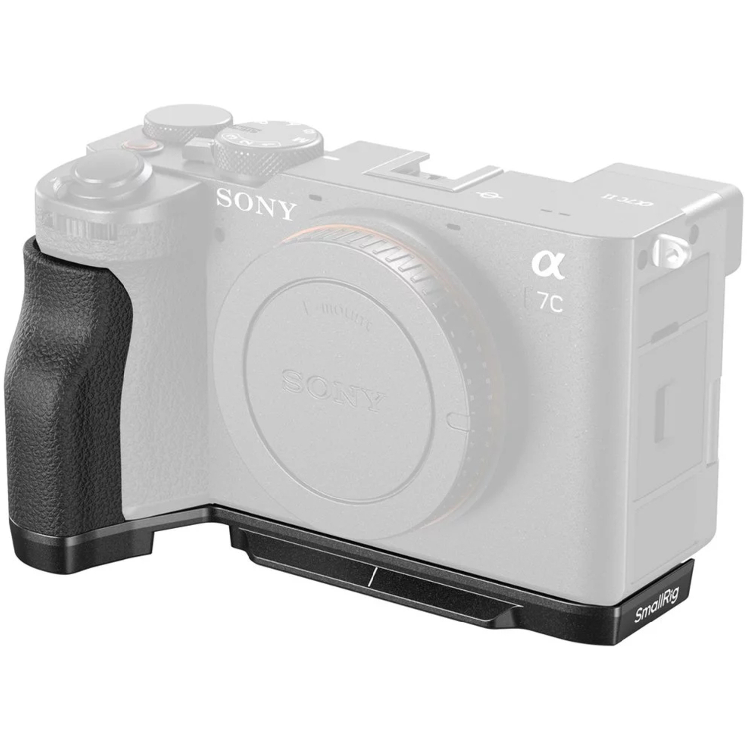 SmallRig L-förmige Mountplatte mit Silikongriff 4797 für Sony Alpha 7C II und Alpha 7C R