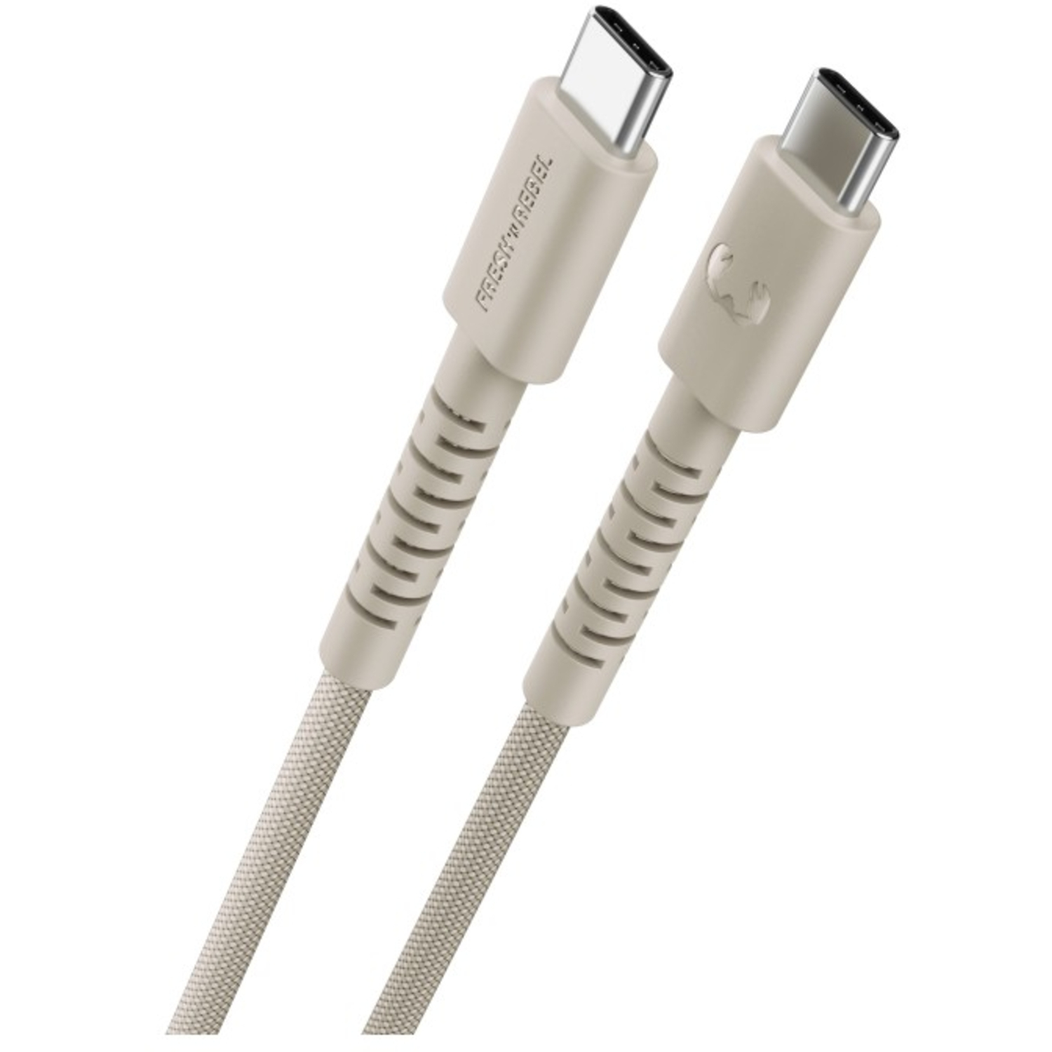 Fresh 'n Rebel Kabel FlexWave USB-C zu USB-C 100W Silky Sand 2m