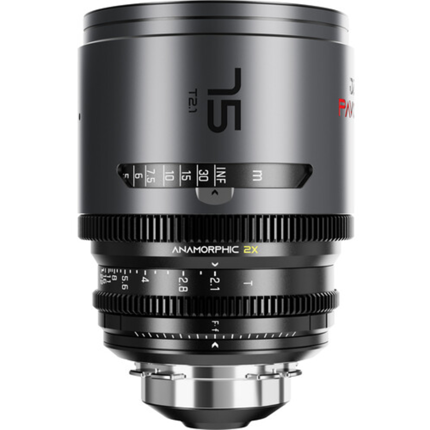 DZOFILM PAVO 2X ANAMORPHIC 3-Lens Kit 28/40/75mm T2.1 Gold Neutral Coating Imperialfür PL/EF-Mount