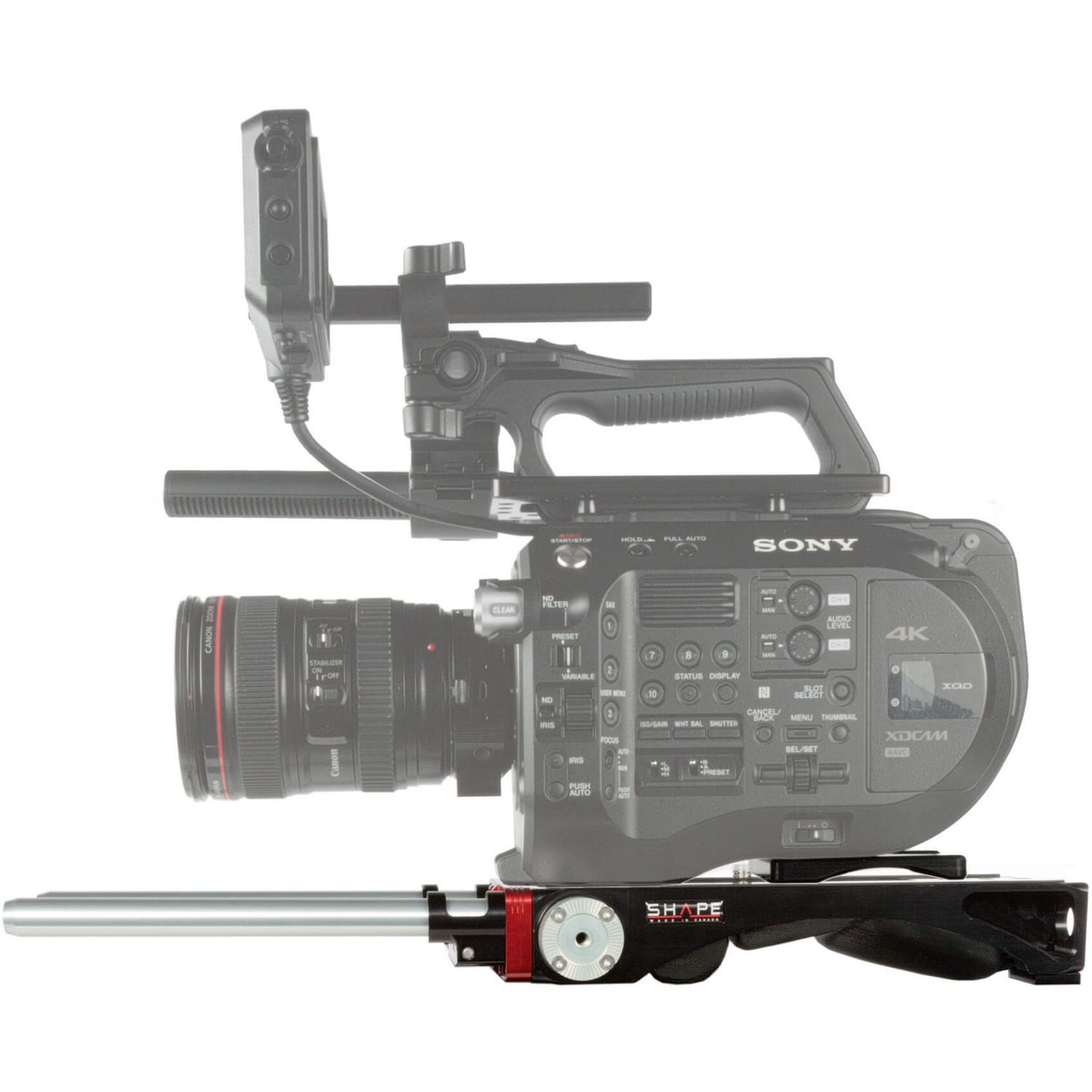 SONY FS7M2 V-LOCK Schnellwechsel-Grundplatte