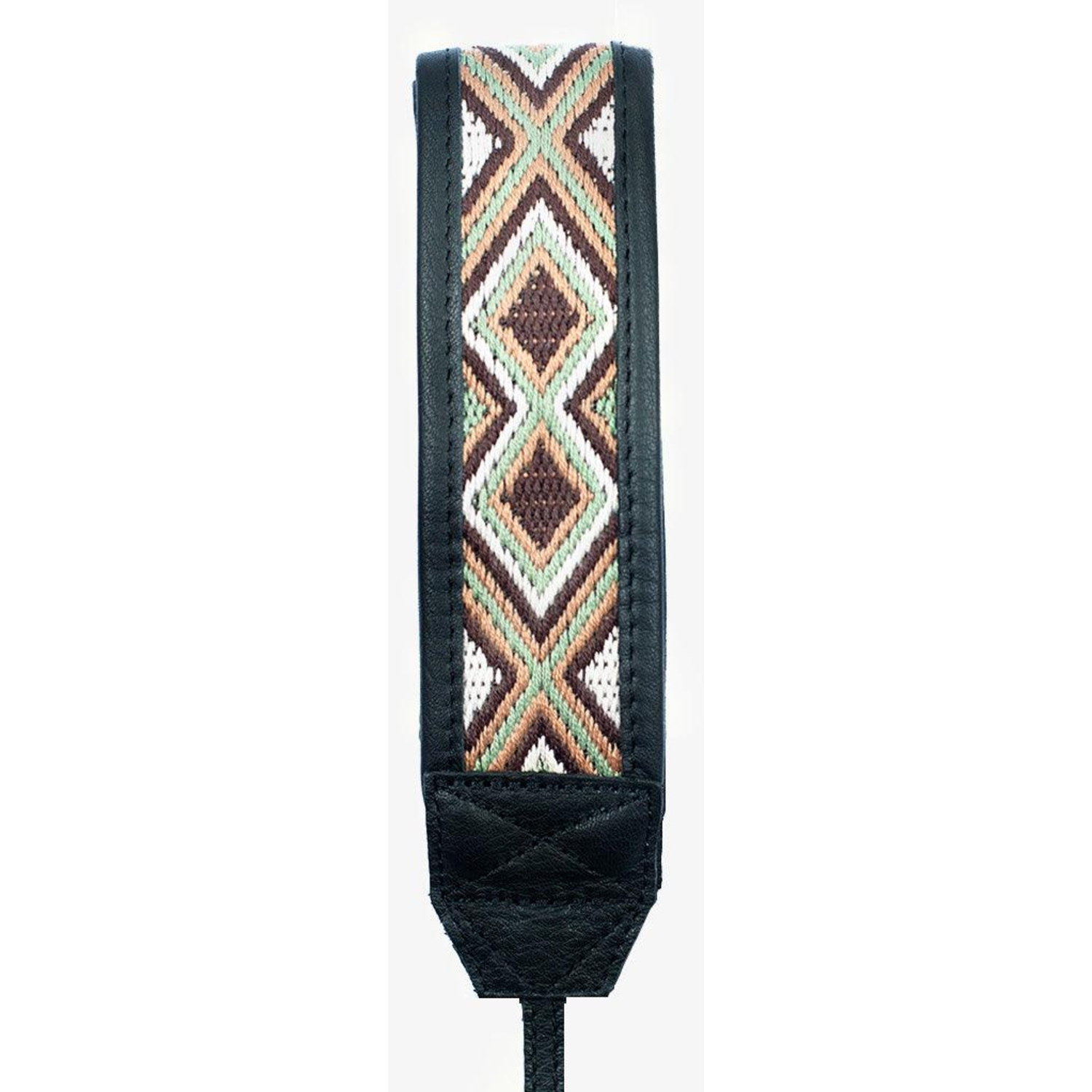 Bronkey Kameragurt Jaipur #110 Textil und Leder