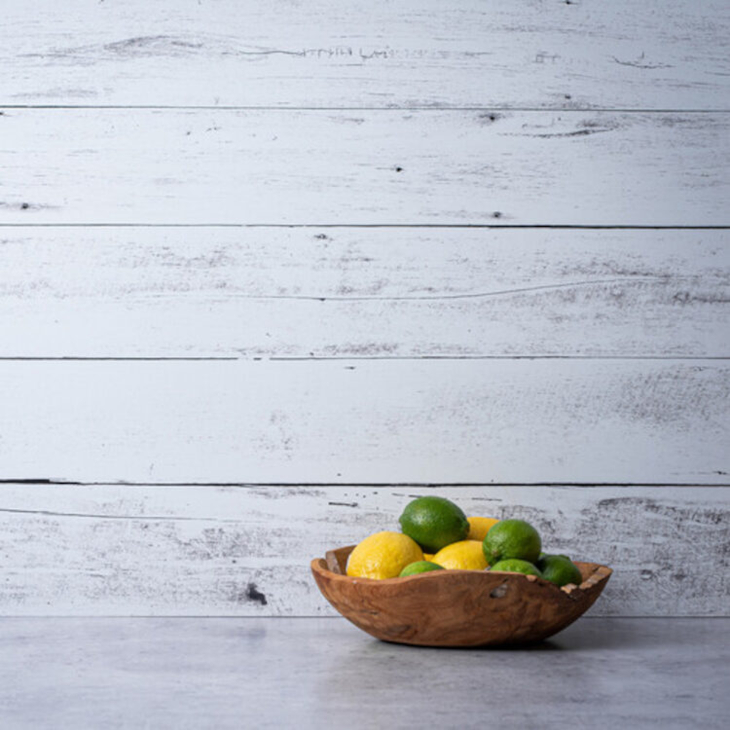 V-Flat World Duo Board Whitewash/Hickory Planks