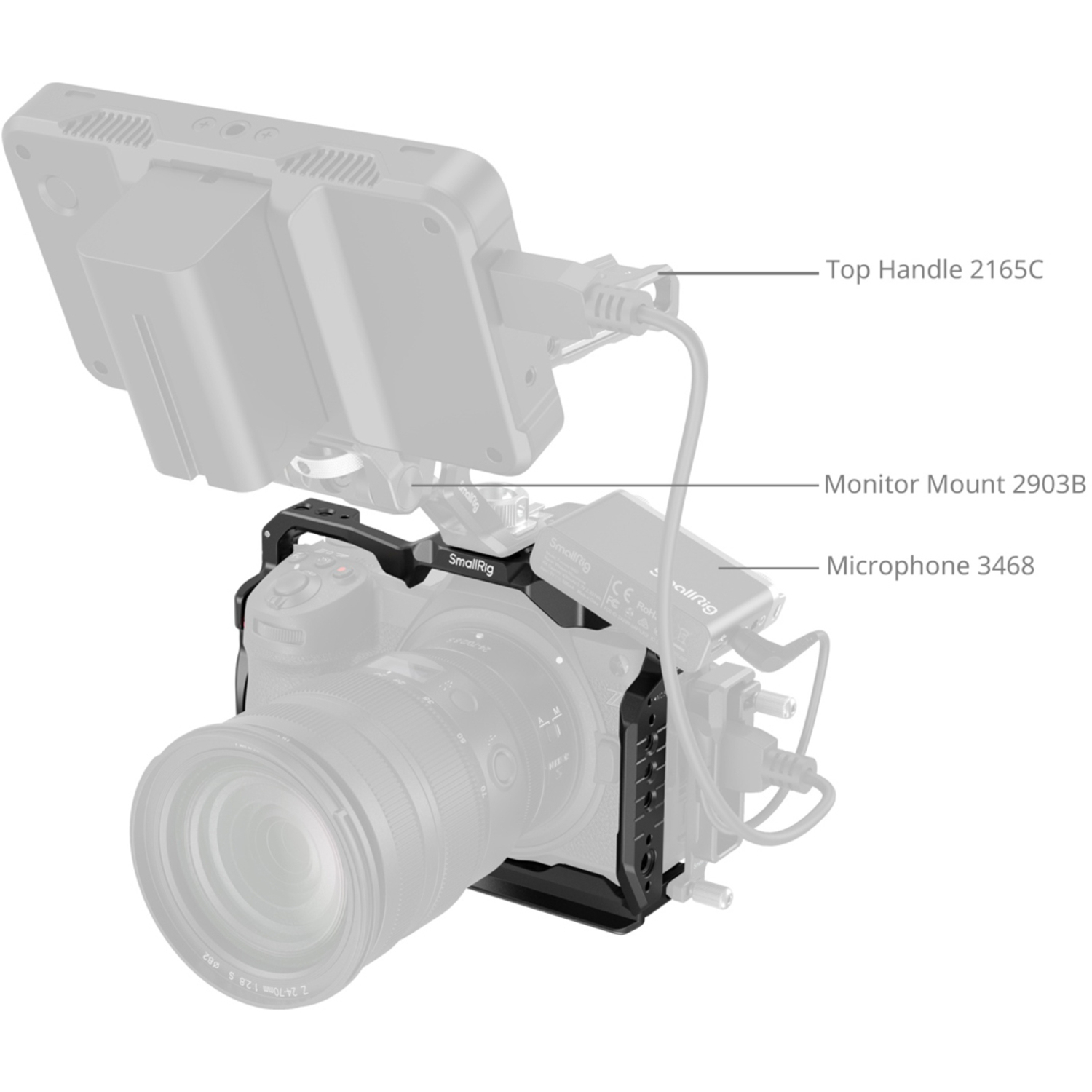 SmallRig 4519 Cage für Nikon Z6 III