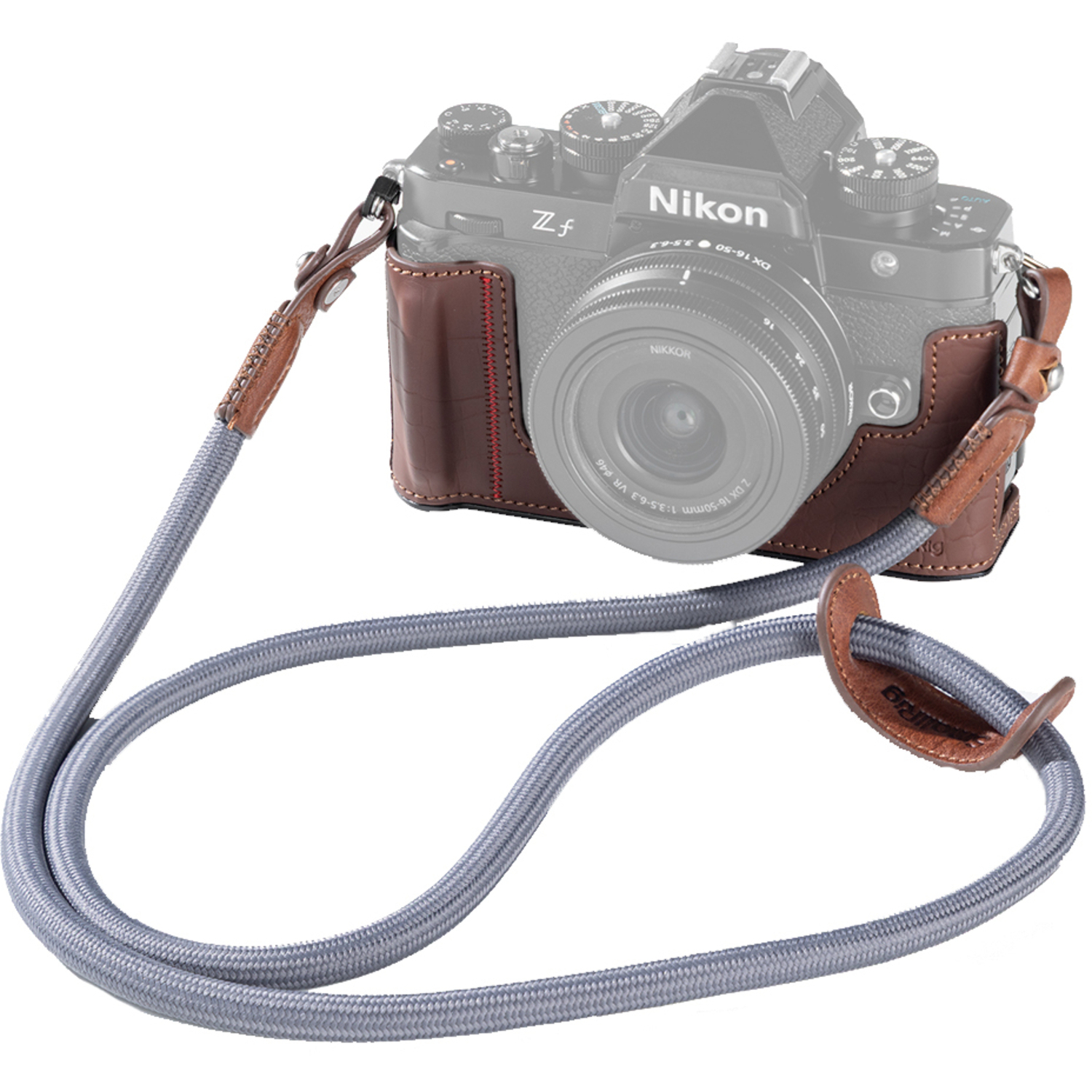 SmallRig Halbtaschen-Kit 5096 braun für Nikon Z f