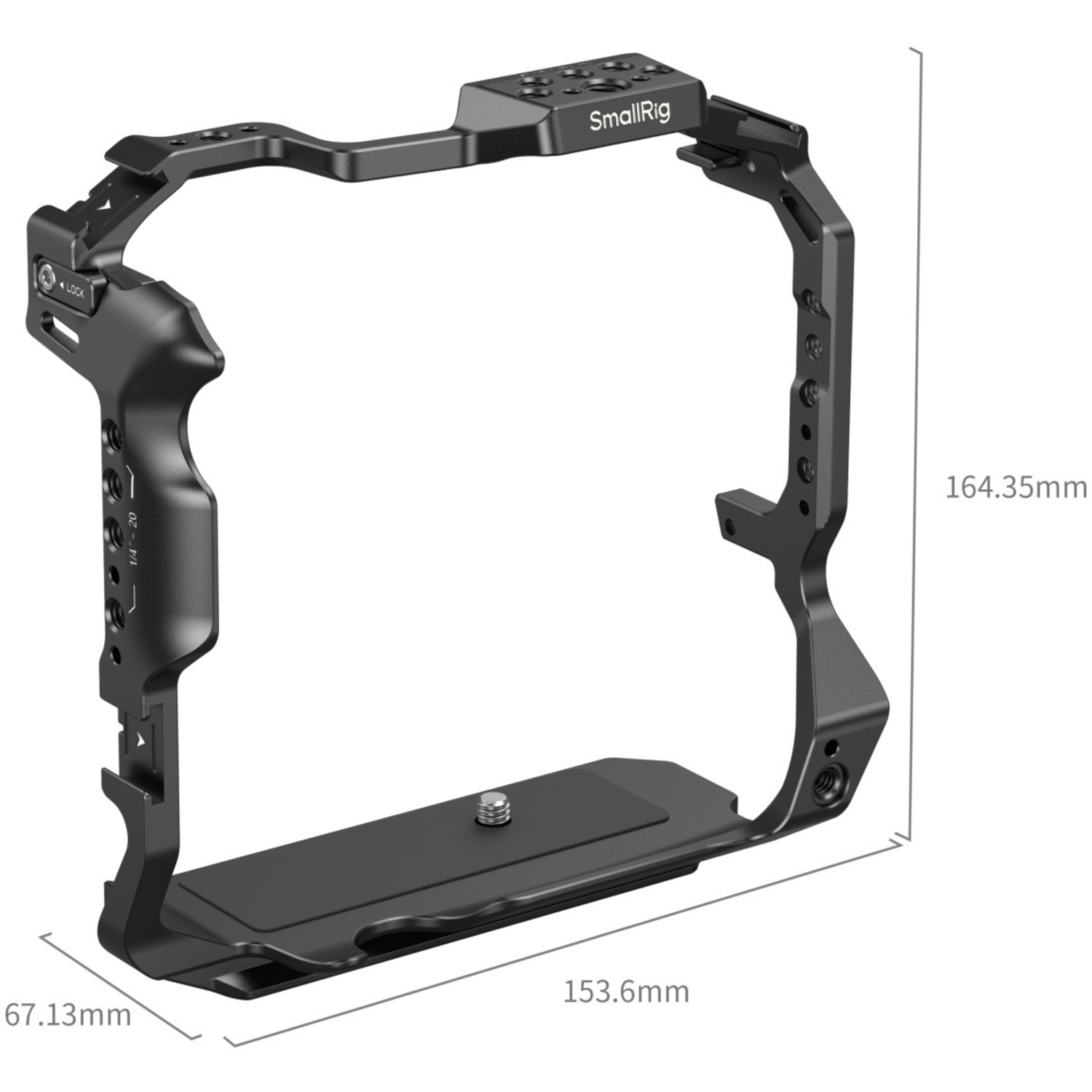 SmallRig Cage 5623 für Canon EOS R5 Mark II mit Batteriegriff BG-R20