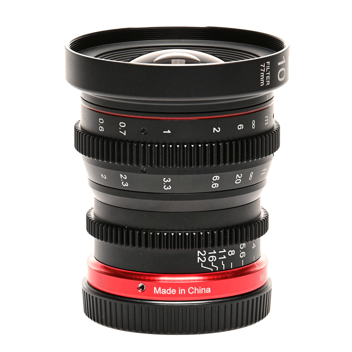 Meike Cinema Lens 10mm F2.2 Canon RF-Mount Schwarz