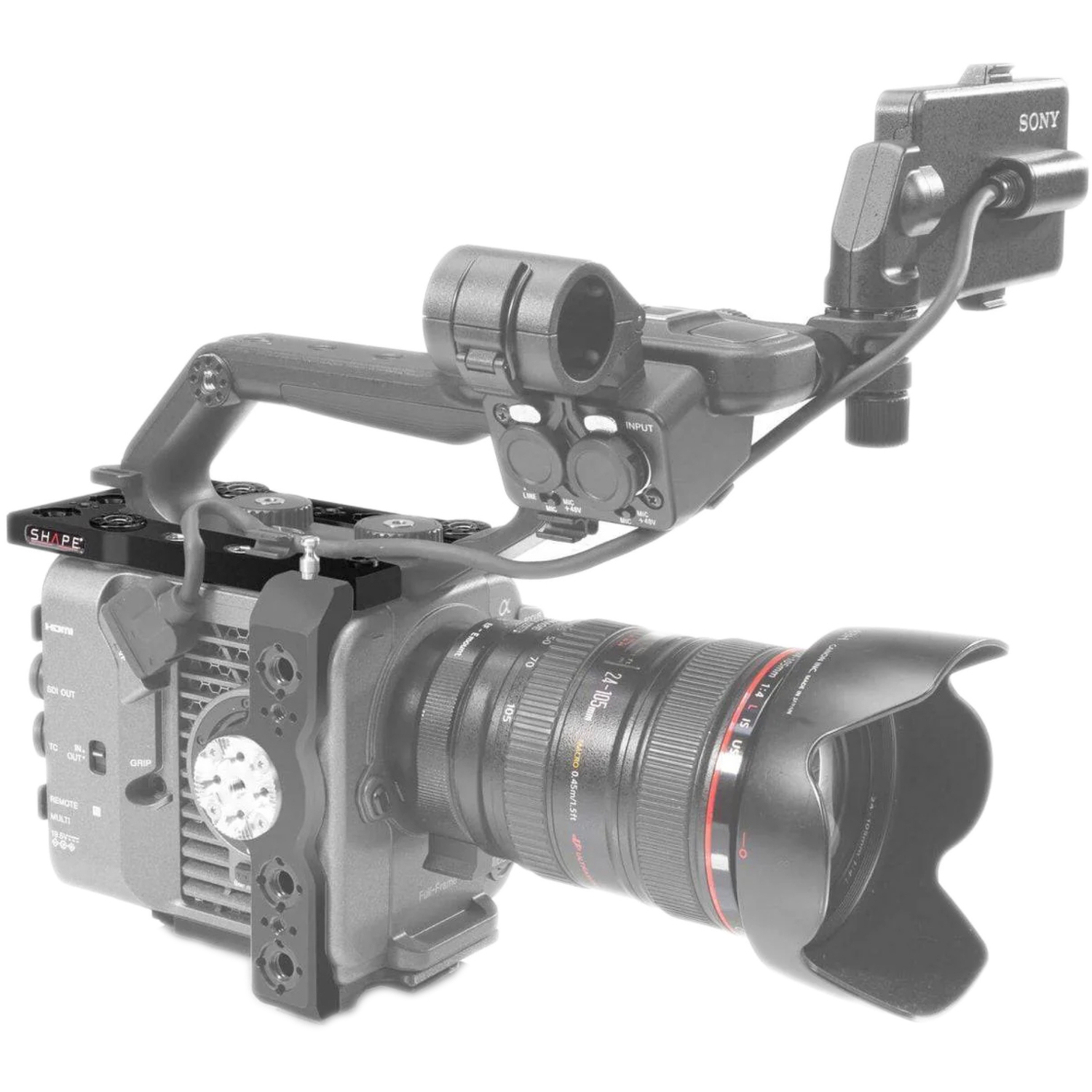 Shape Top Plate für Sony FX6 