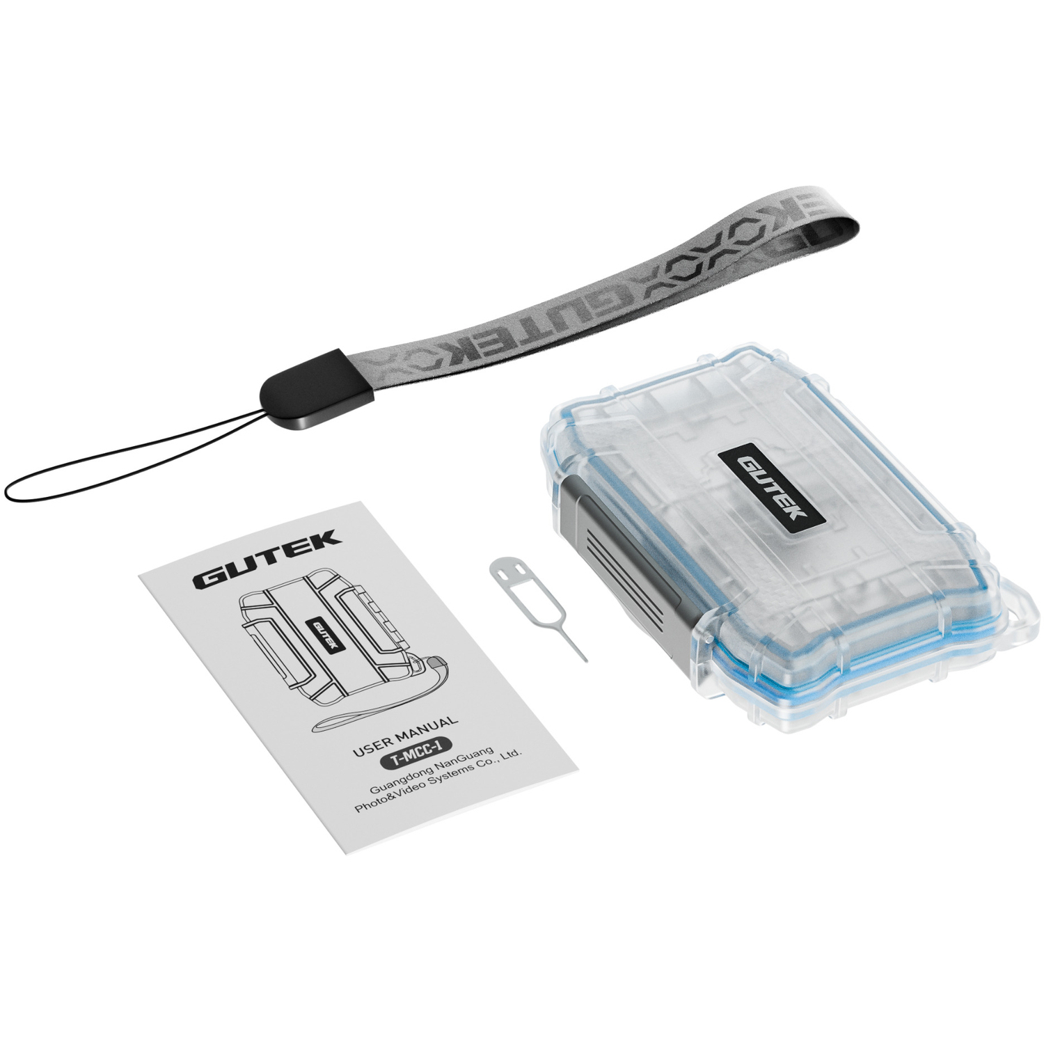 GUTEK Speicherkartenetui Tortoise T-MCC-1 für alle Kartentypen