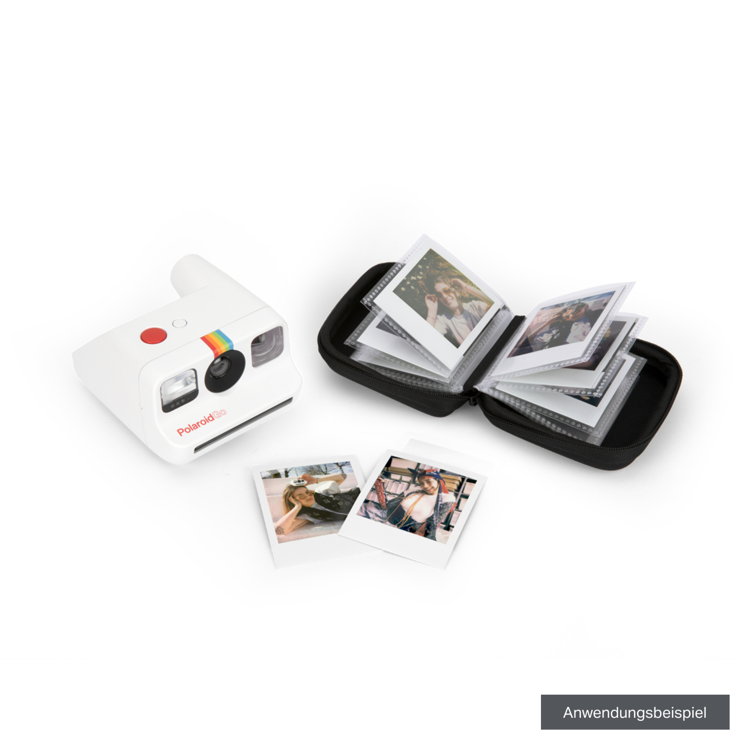 Polaroid Go Pocket Photo Album, schwarz