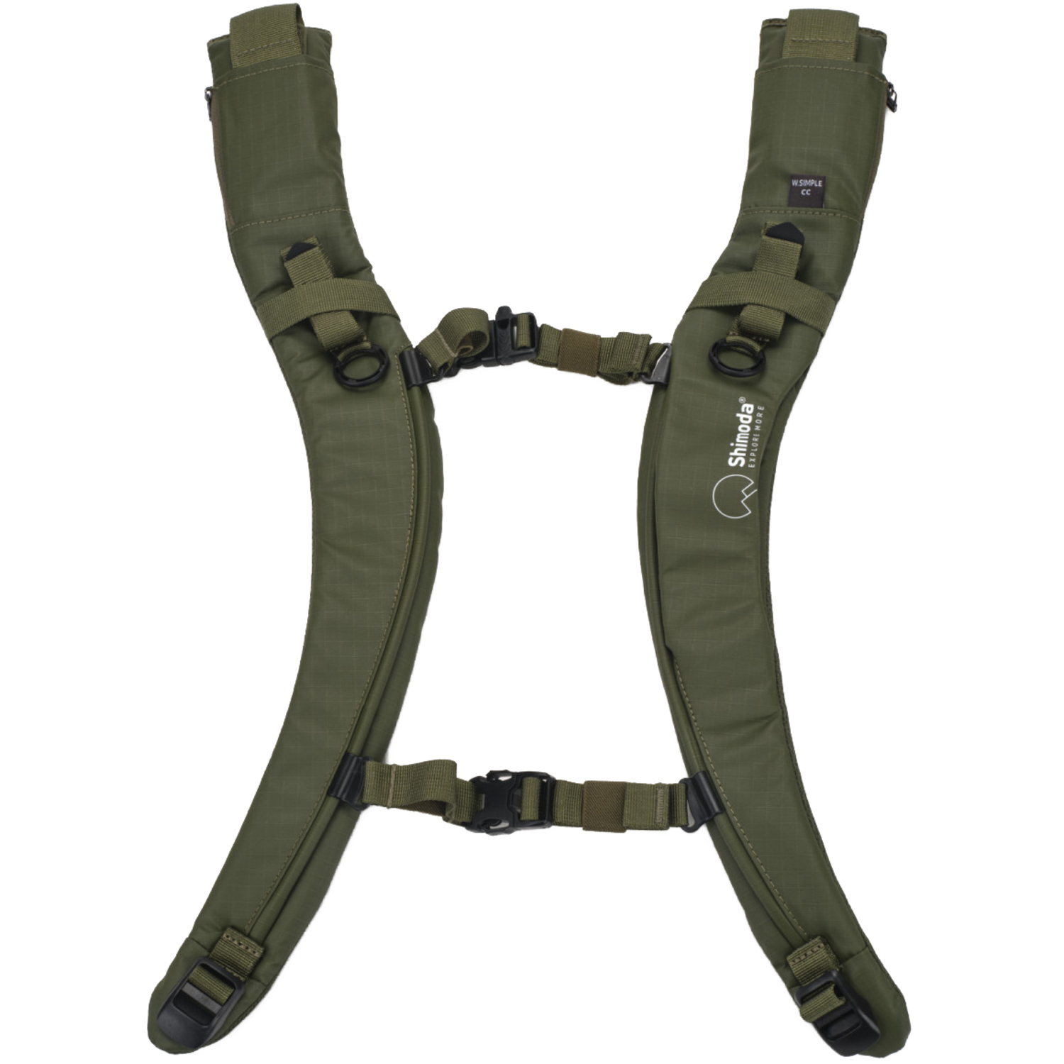 Shimoda Rucksackgurte Damen Simple V2 Army Green