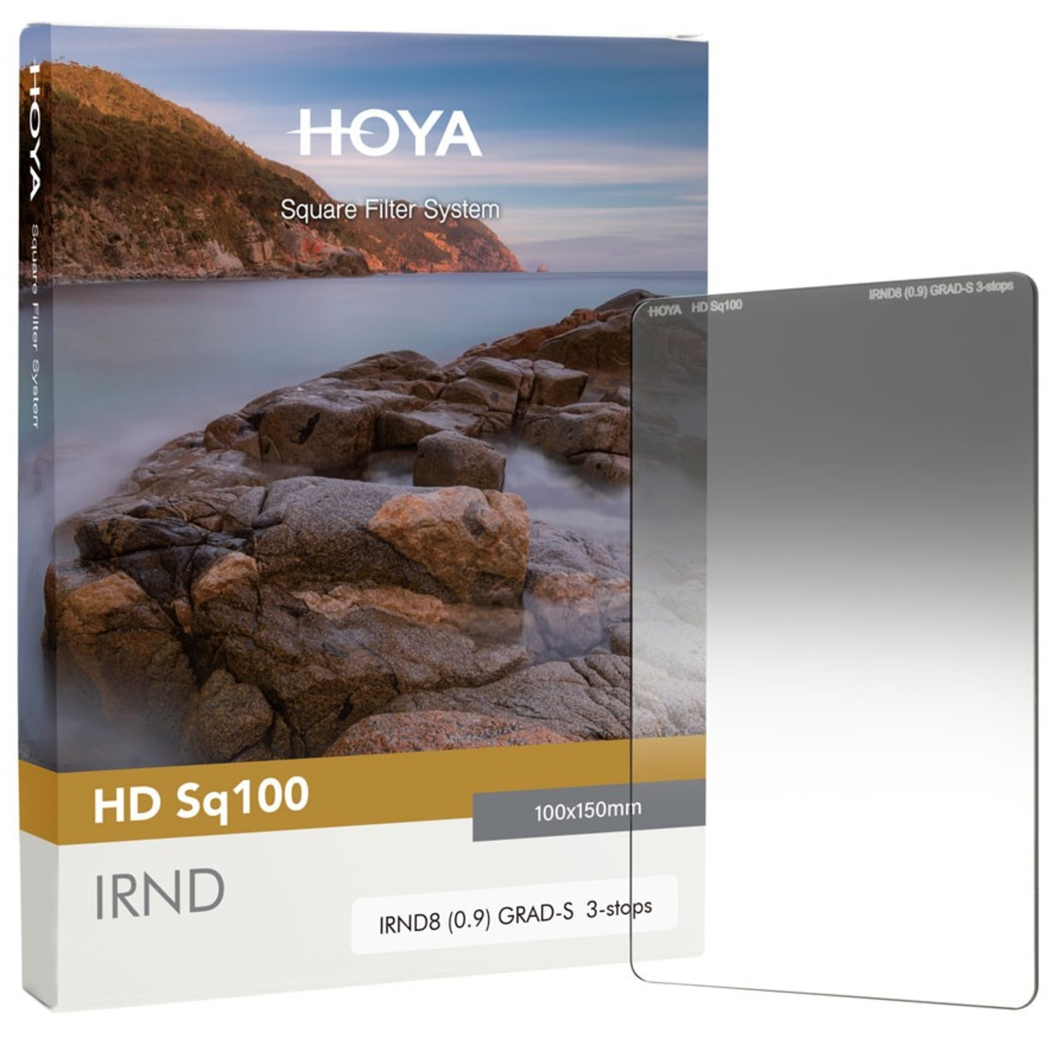 Hoya HD Sq100 IRND8 (0.9) GRAD-S 100x150mm