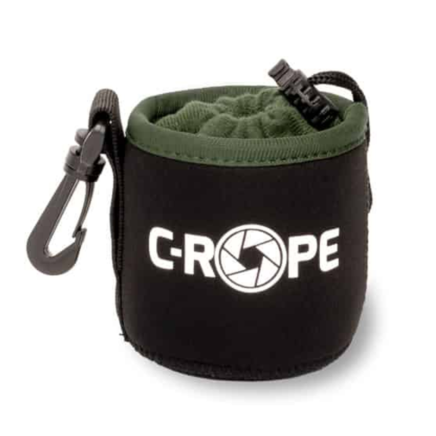 C-Rope Objektivbeutel-Set Neopren (XS, S, M) schwarz-oliv