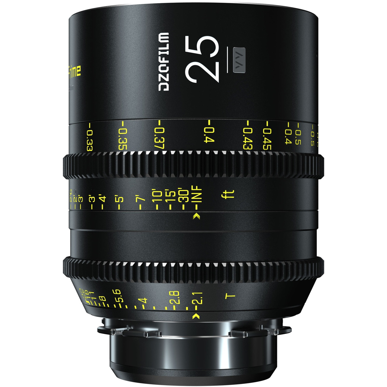 DZOFILM VESPID PRIME 5 Lens Kit 12mm T2.8 und 25/35/50/75mm T2.1 (VV/FF) Metric für PL-/EF-Mount