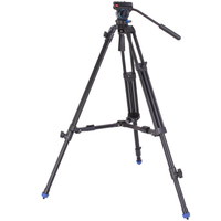 Leofoto Aluminium-Dreibeinstativ VT-10+LF-60