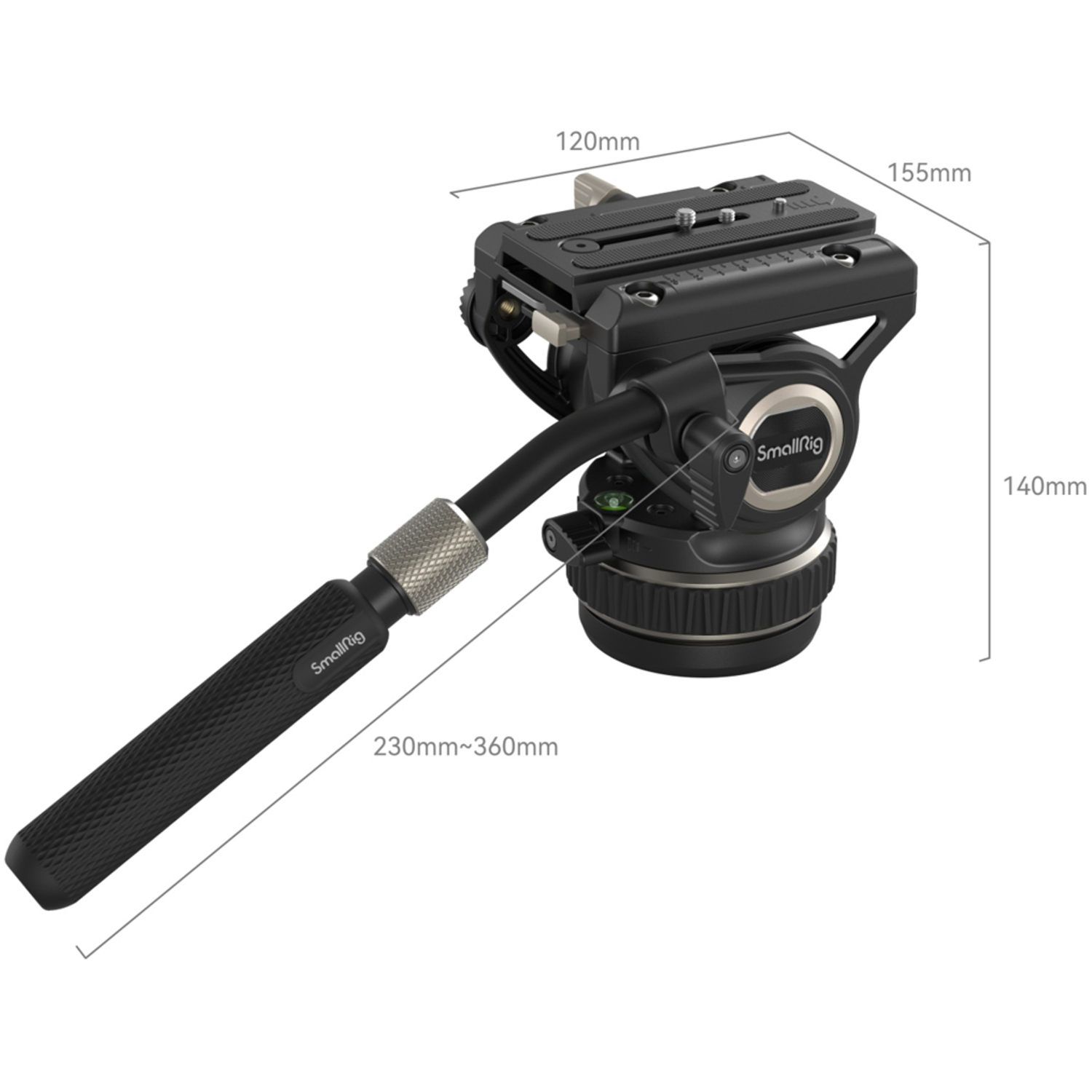 SmallRig Heavy-Duty Videokopf DH10 4165