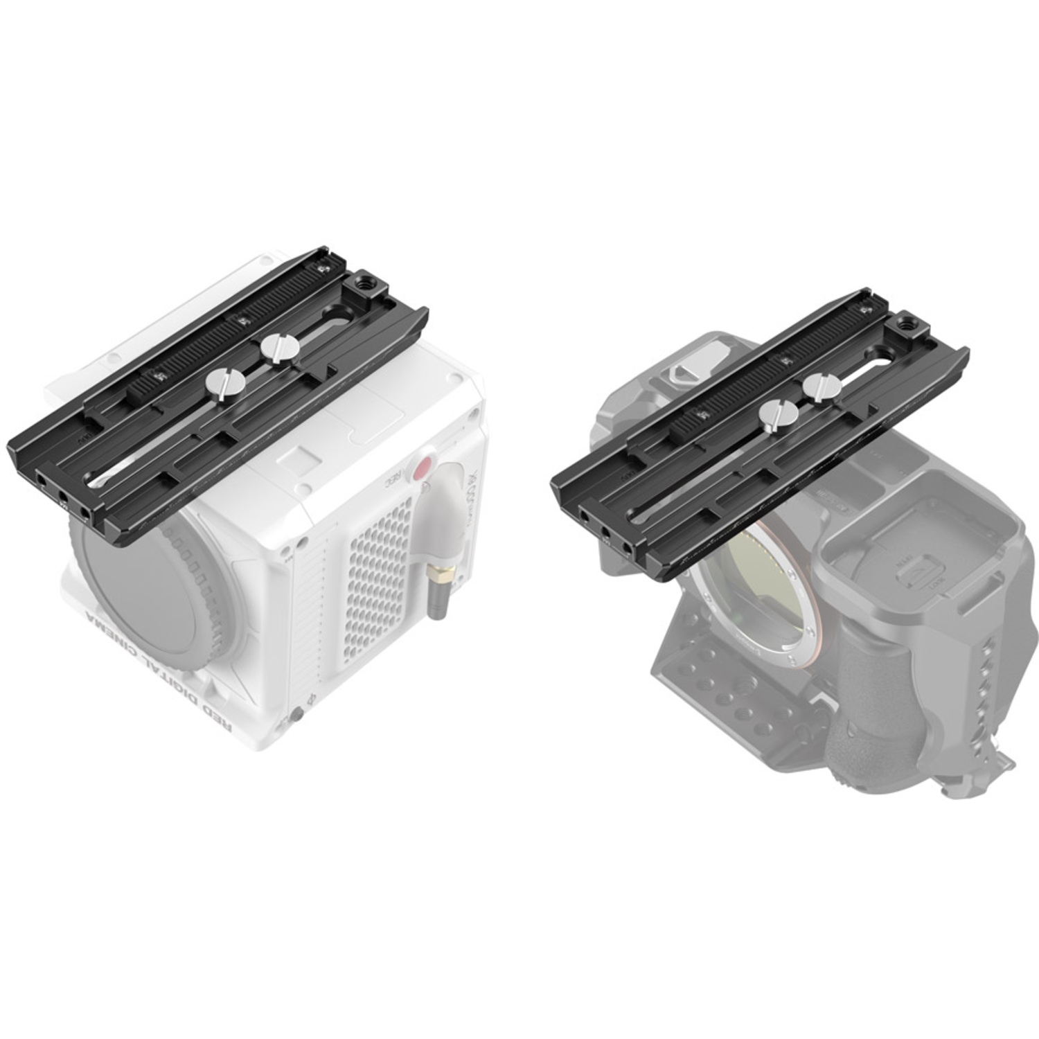 SmallRig Manfrotto Schnellwechselplatte 3158B für DJI RS 2, RSC 2, Ronin-S Gimbal 