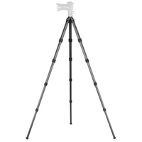 Leofoto LS-255CEX Ranger Stativ + BV-5 Fluid Videoneiger
