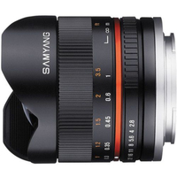 Samyang Fisheye 8mm f/2,8 II UMC schwarz Fujifilm X-Mount