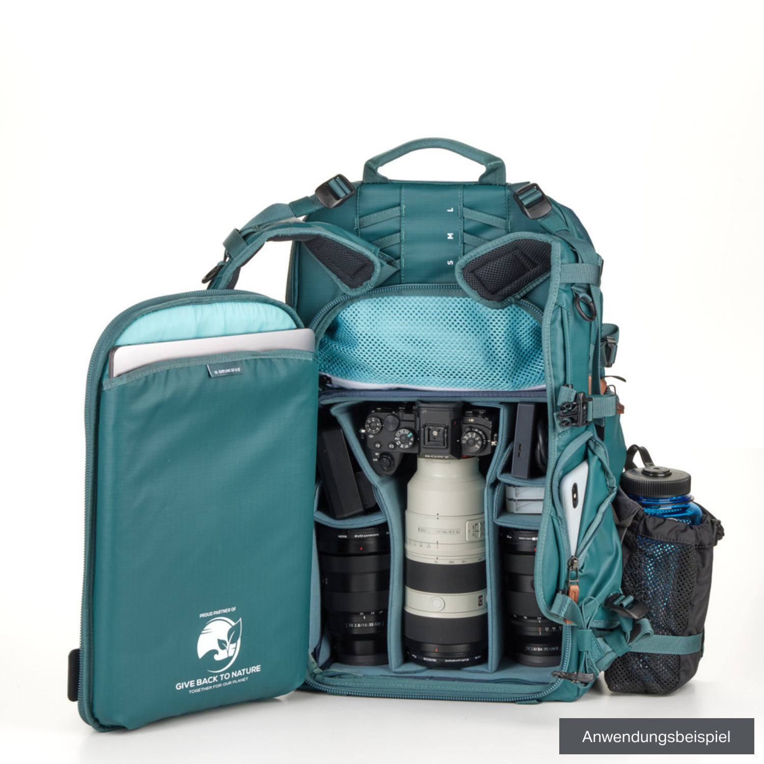 Shimoda Fotorucksack Explore v2 30 Damen mit Mirrorless Core Unit M Teal