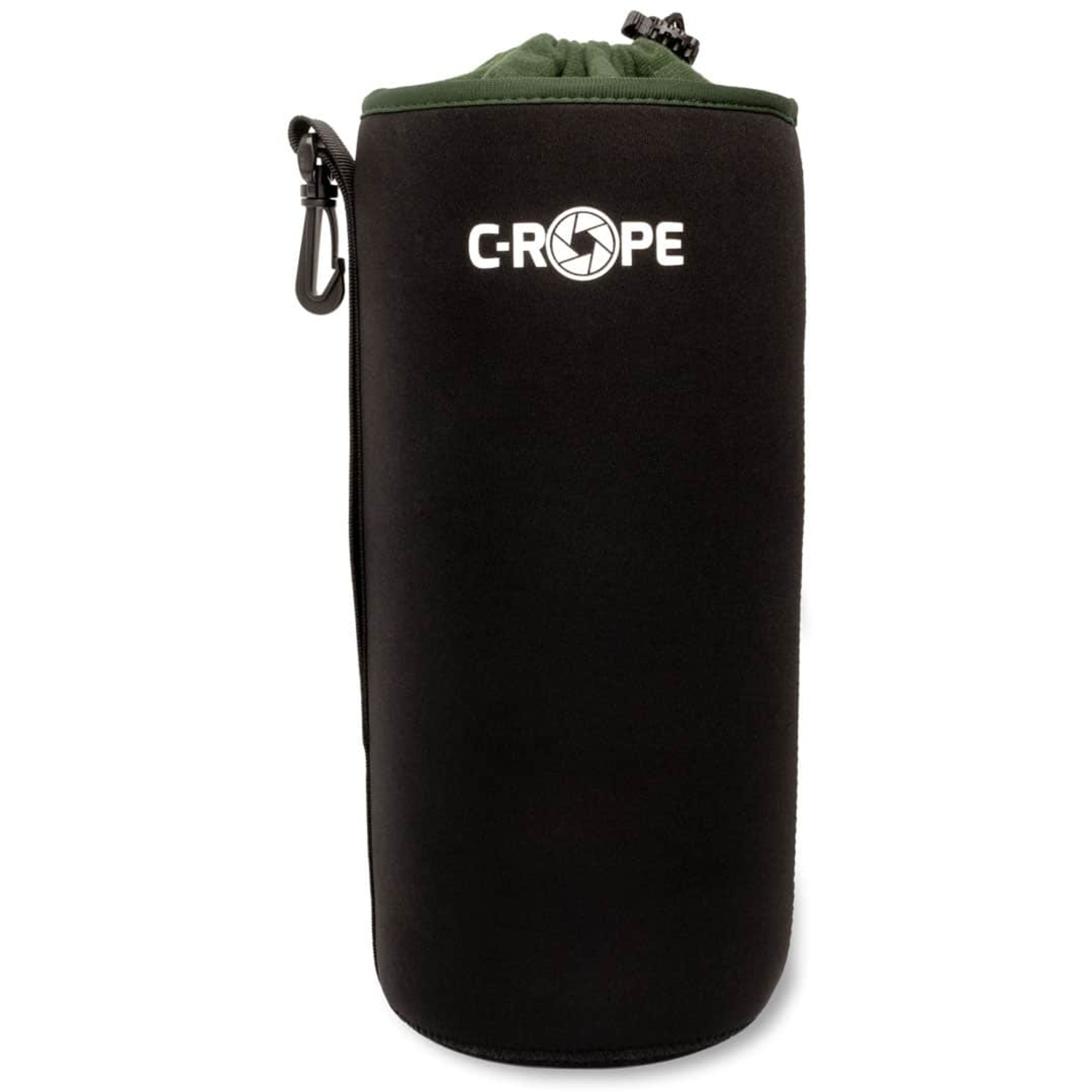 C-Rope Objektivbeutel Neopren XXL schwarz-oliv