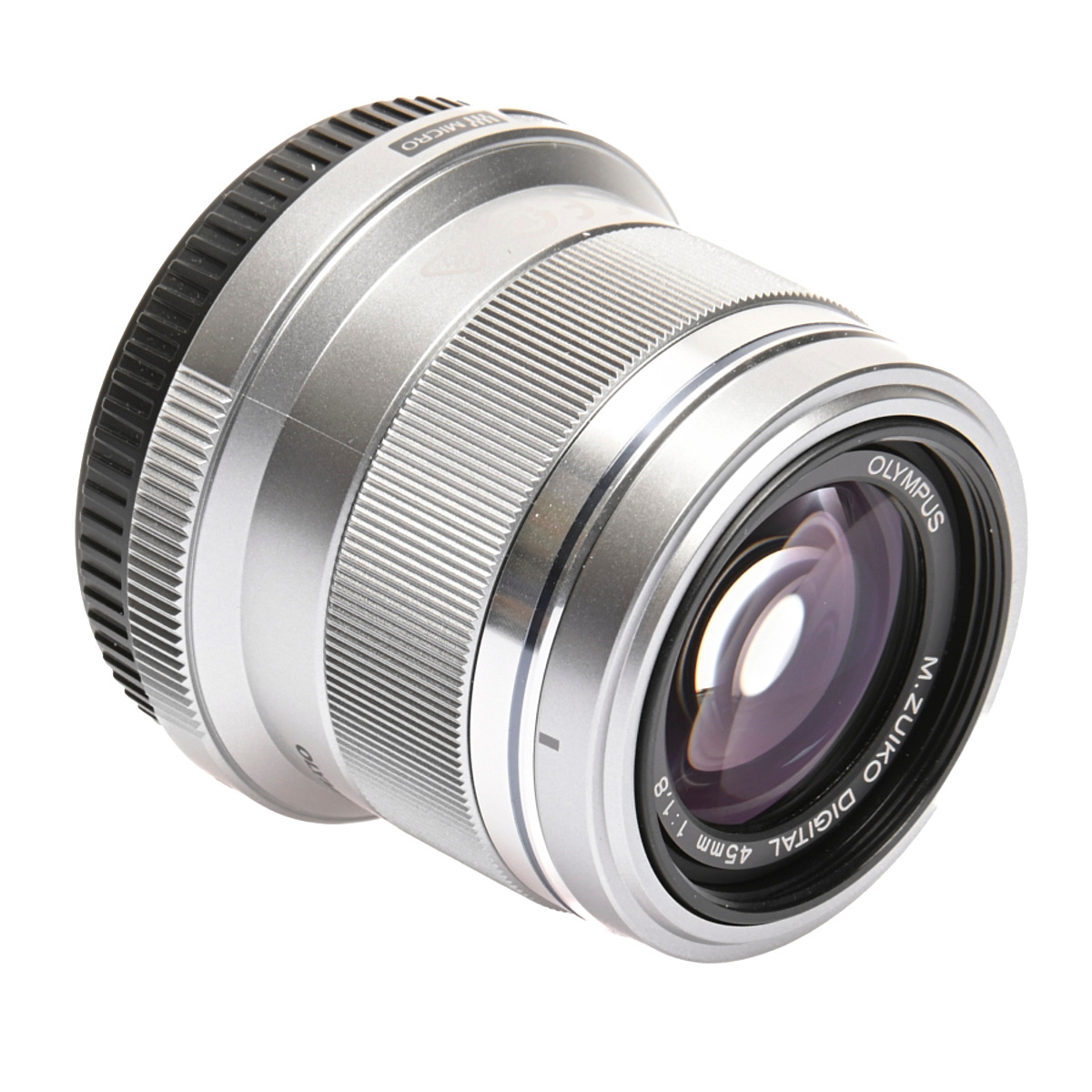 OM System M.Zuiko Digital 45mm F1.8 silber gebraucht