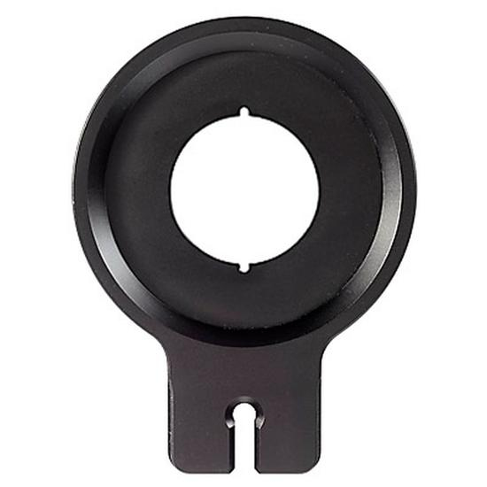 Cambo Lensplate with #1 hole (black finish)