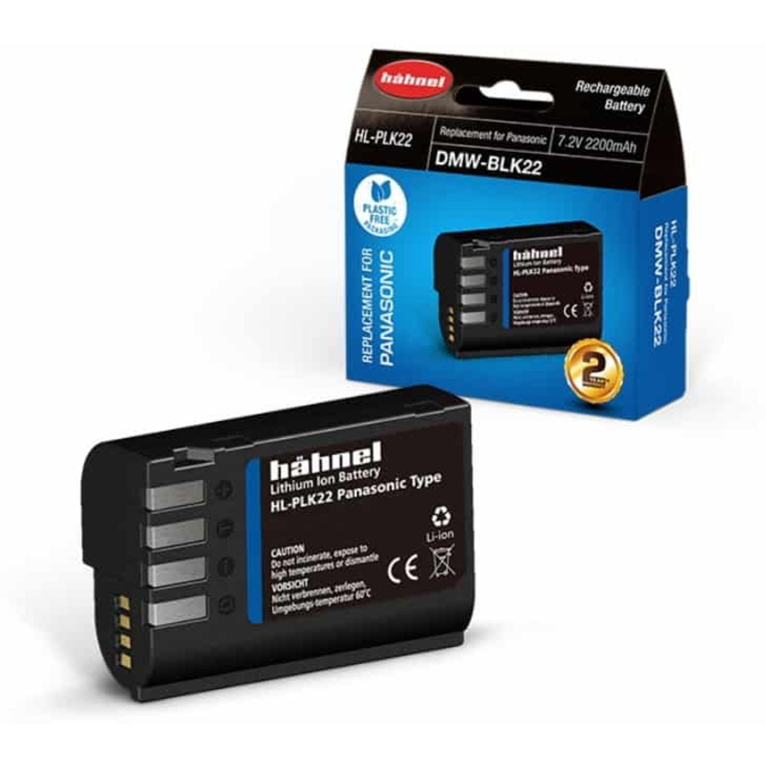 Hähnel Akku HL-PLK22 für Panasonic