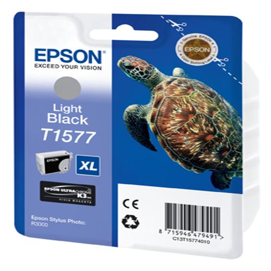 Epson Tinte light schwarz f. R3000
