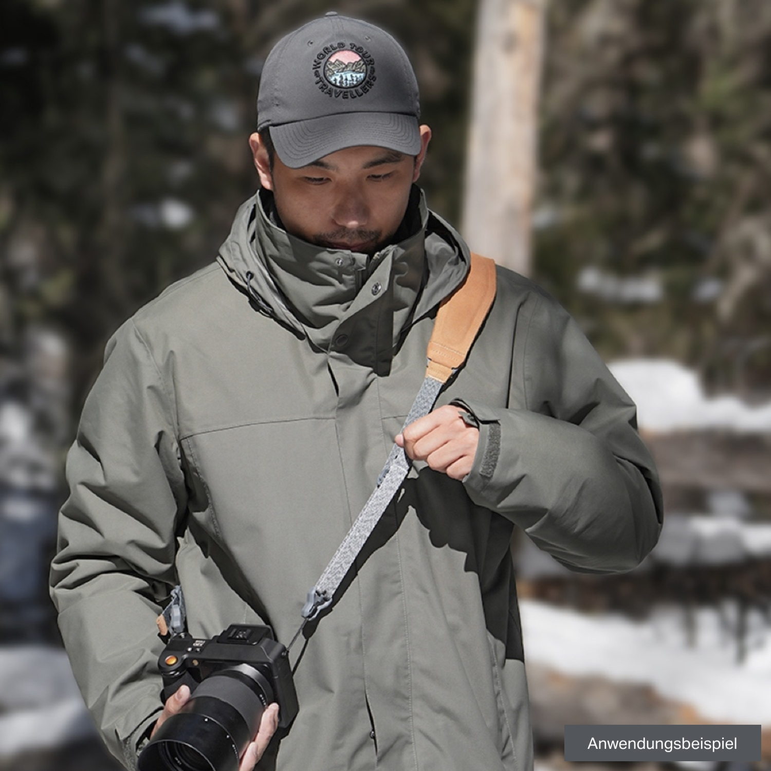 Falcam Kameragurt Maglink Quick Magnetic Buckle Pro 3145 grau