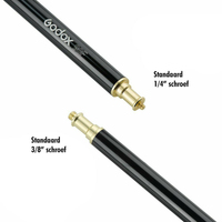 Godox 90F - Faltbares Leuchtenstativ Kit 87cm