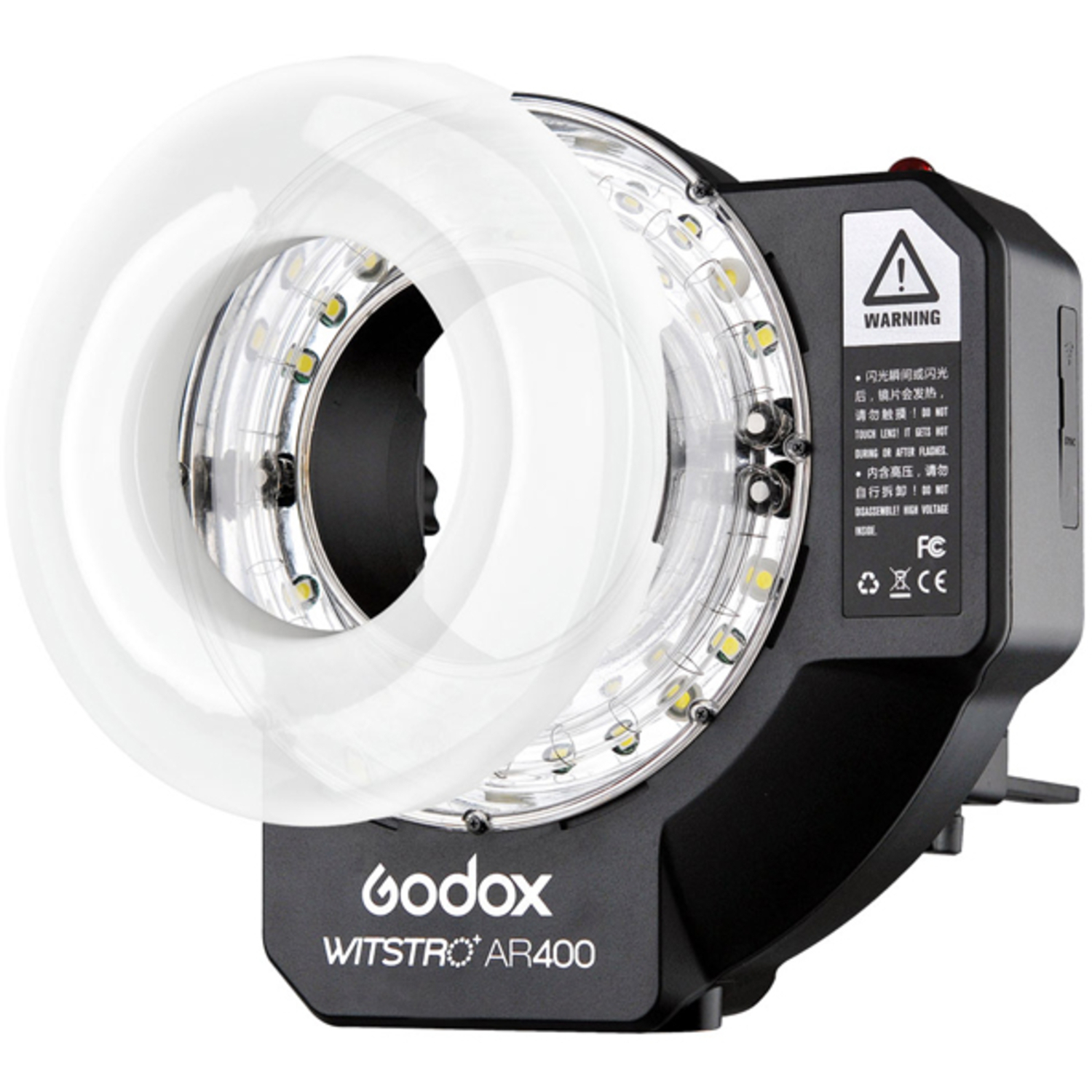 Godox Ringblitz Witstro AR400