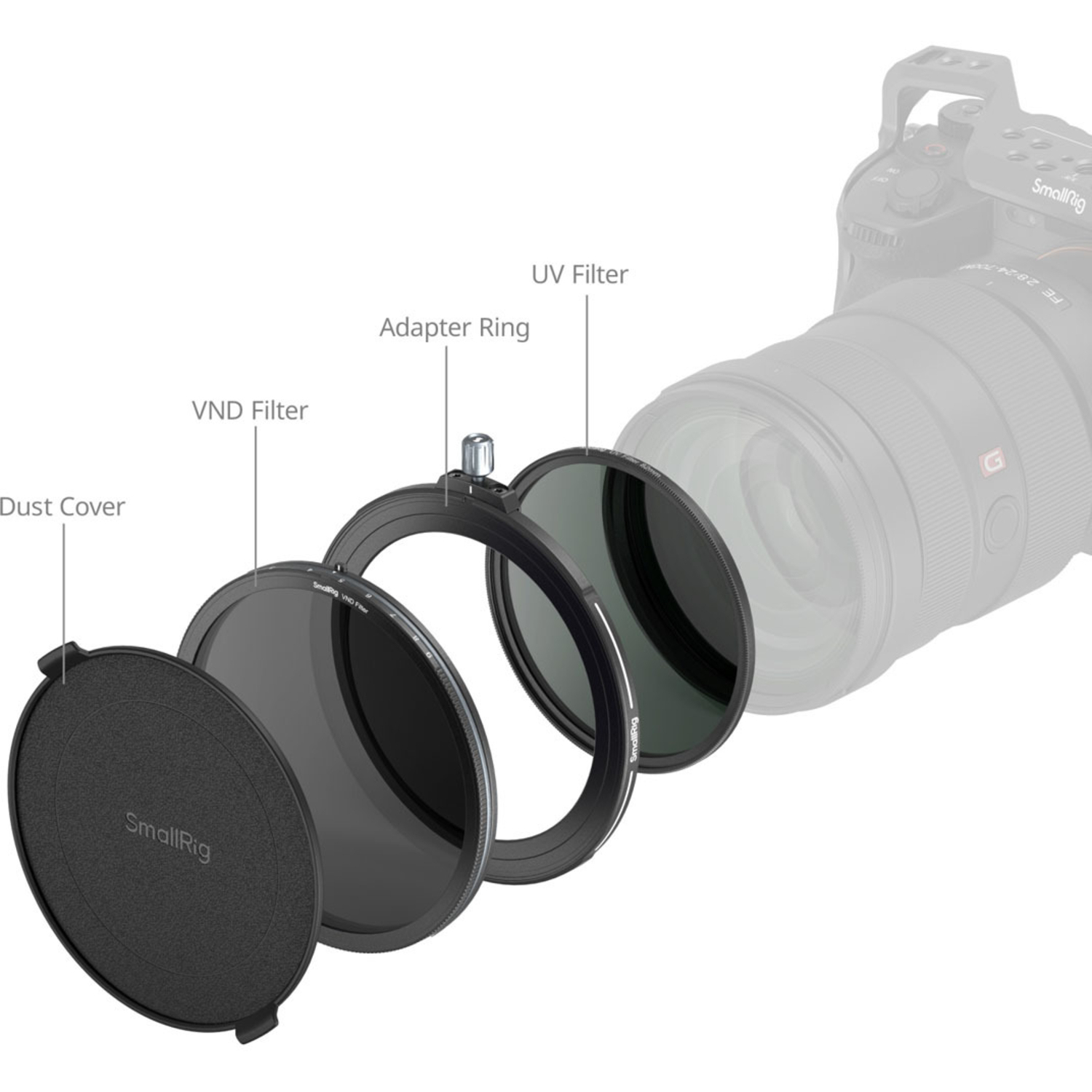 SmallRig UV-Filter und VND-Filter Set 4781 82mm