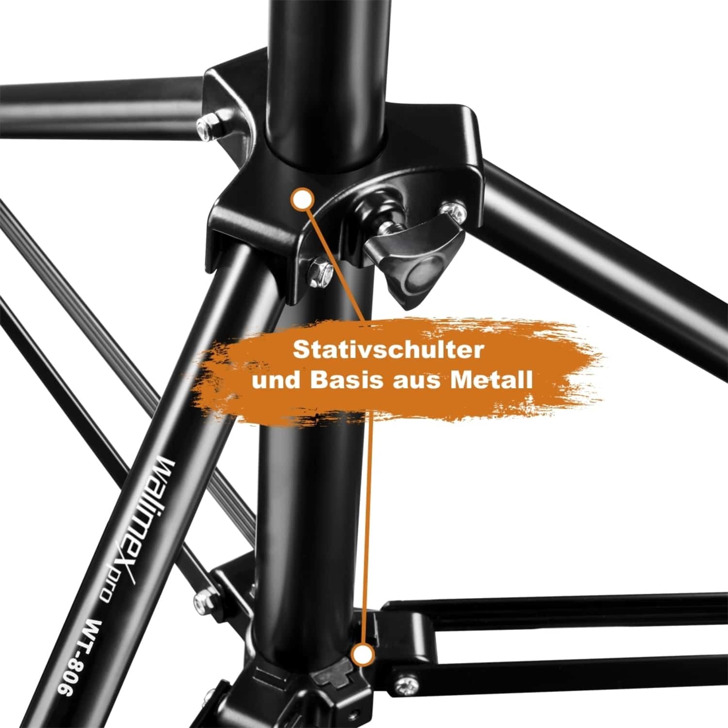 Walimex PRO WT-806 Lampenstativ 256 cm