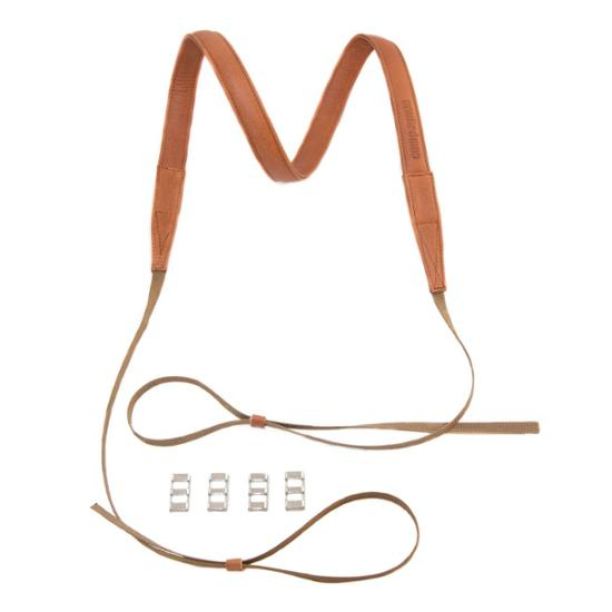 compagnon Kameragurt the strap hellbraun