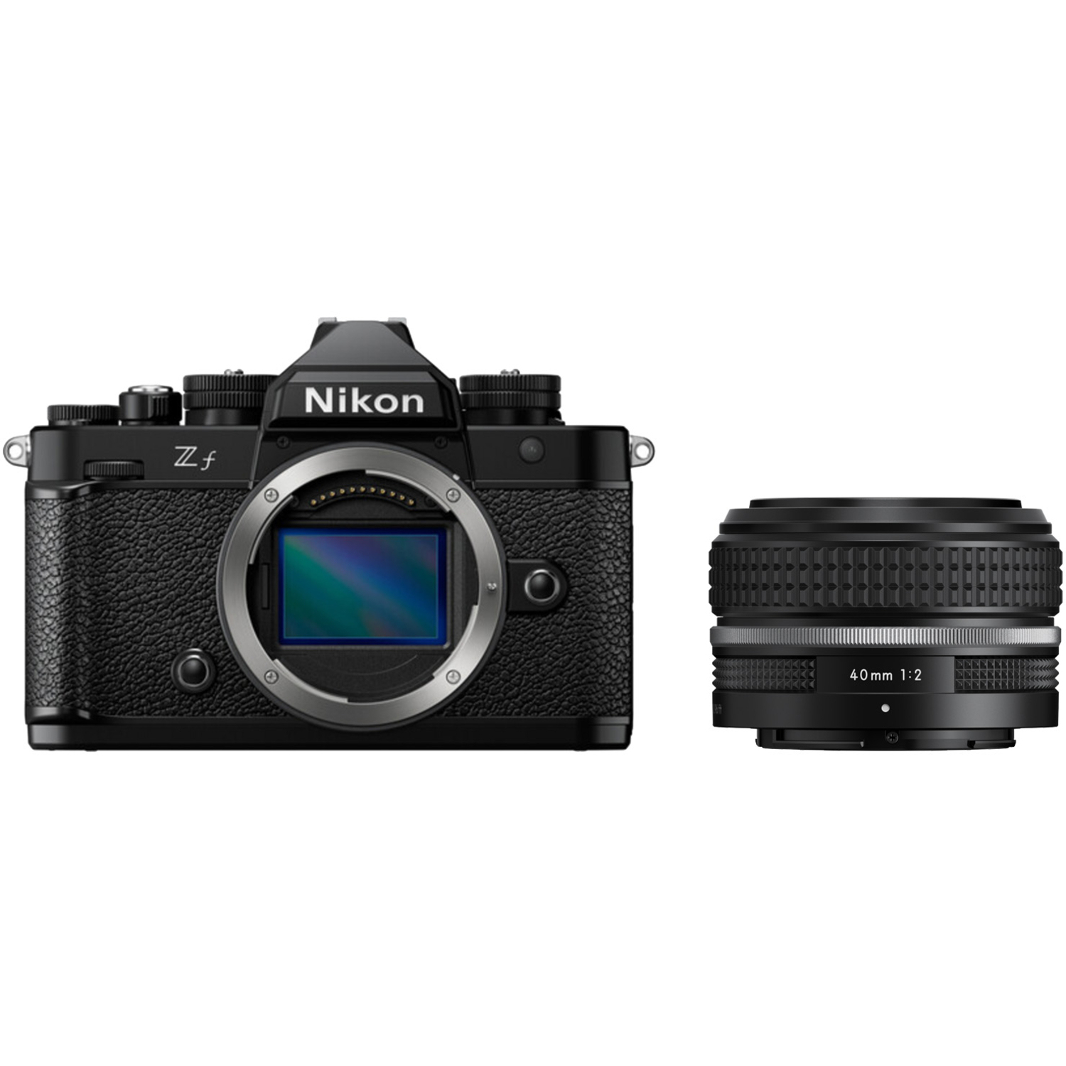 Nikon Z f mit NIKKOR Z 40mm F2 SE schwarz