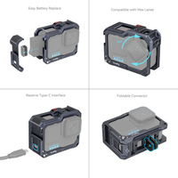 SmallRig Cage 3084C für GoPro HERO13 Black, HERO12 Black, HERO11 Black, HERO10 Black und HERO9 Black