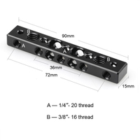 SmallRig Cheese Bar mit 1/4-Zoll- und 3/8-Zoll Gewinden 1091