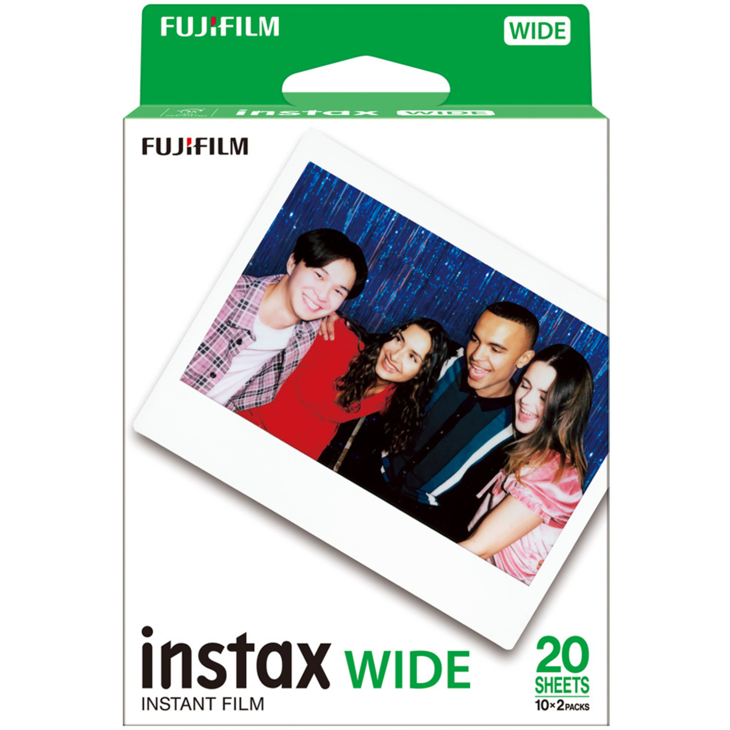 Fujifilm INSTAX wide DP Sofortbildfilm für 20 Aufnahmen
