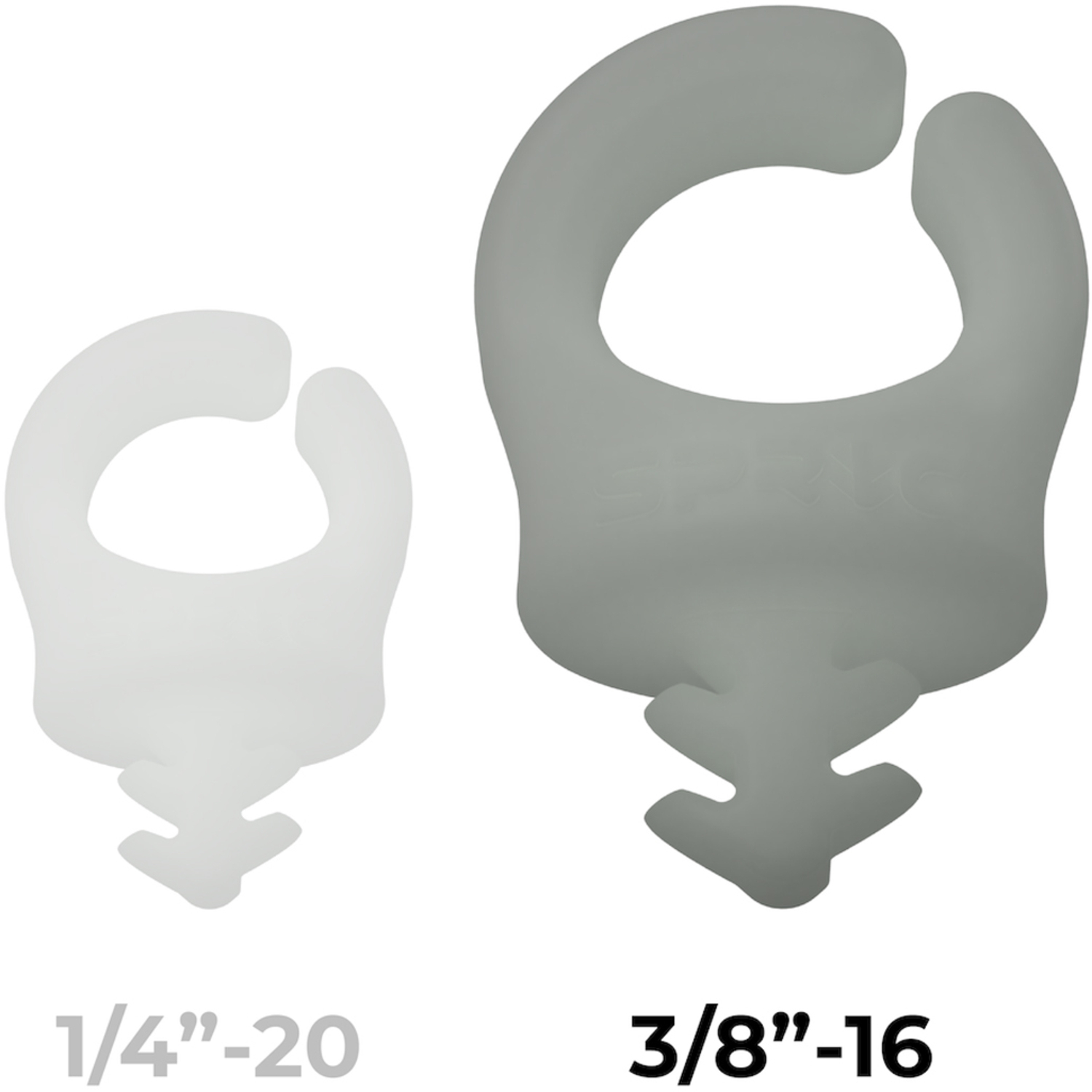 Sprig Glow in the Dark (3/8"16) Kabel-Management, 3er-Pack