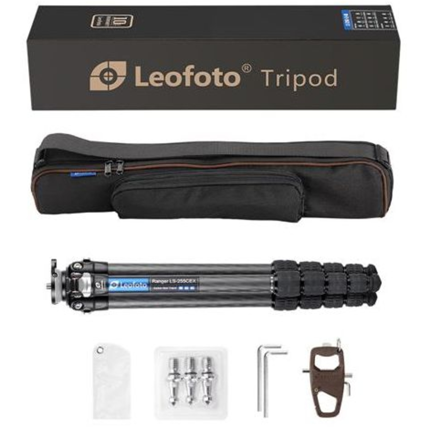 Leofoto Carbon-Dreibeinstativ LS-255CEX