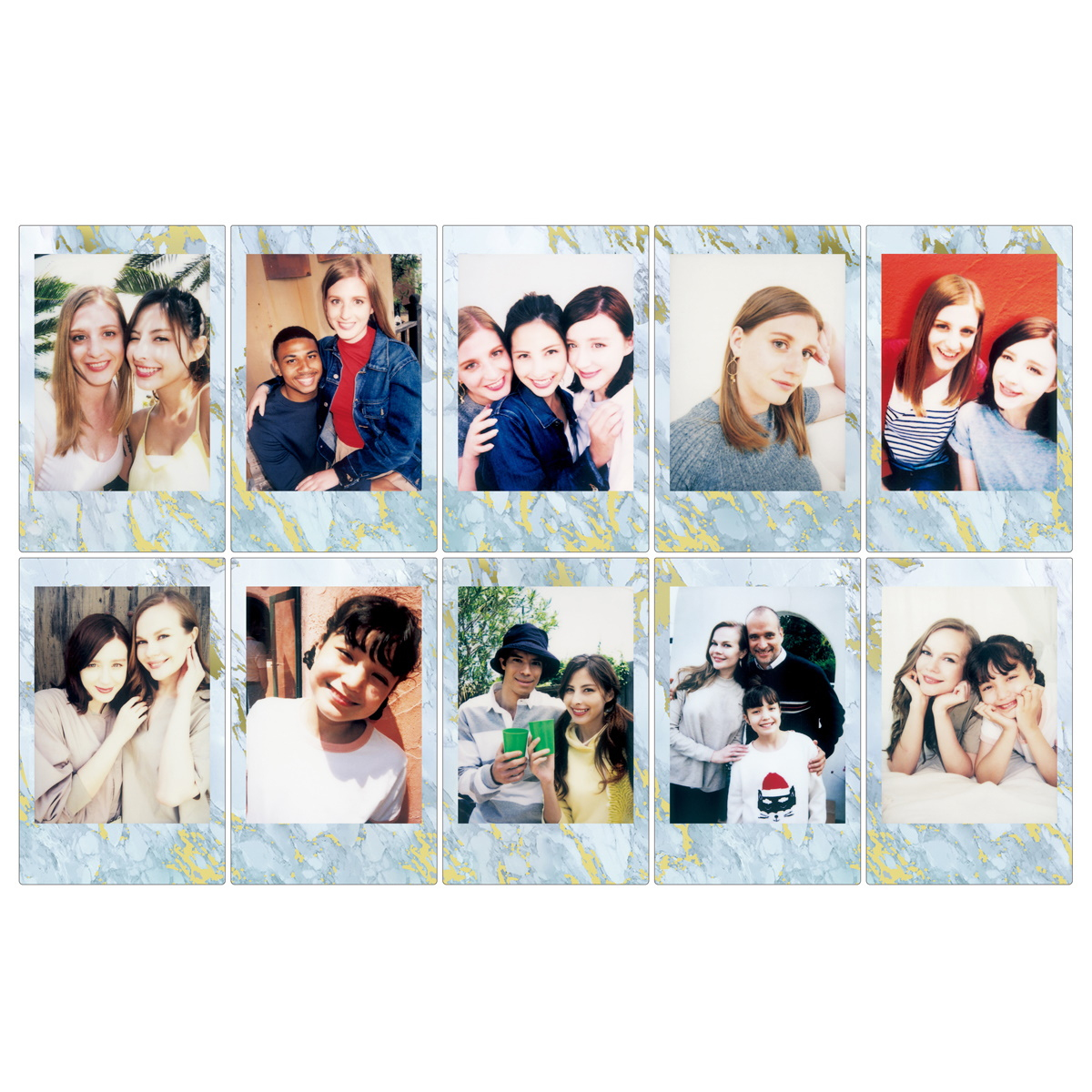 Fujifilm INSTAX Mini Blue Marble WW1 Sofortbildfilm