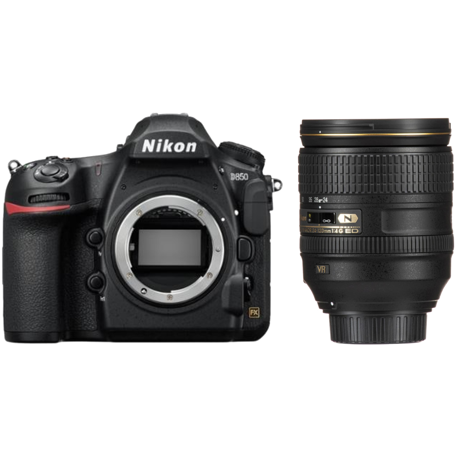Nikon D850 mit AF-S NIKKOR 24-120mm F4G ED VR