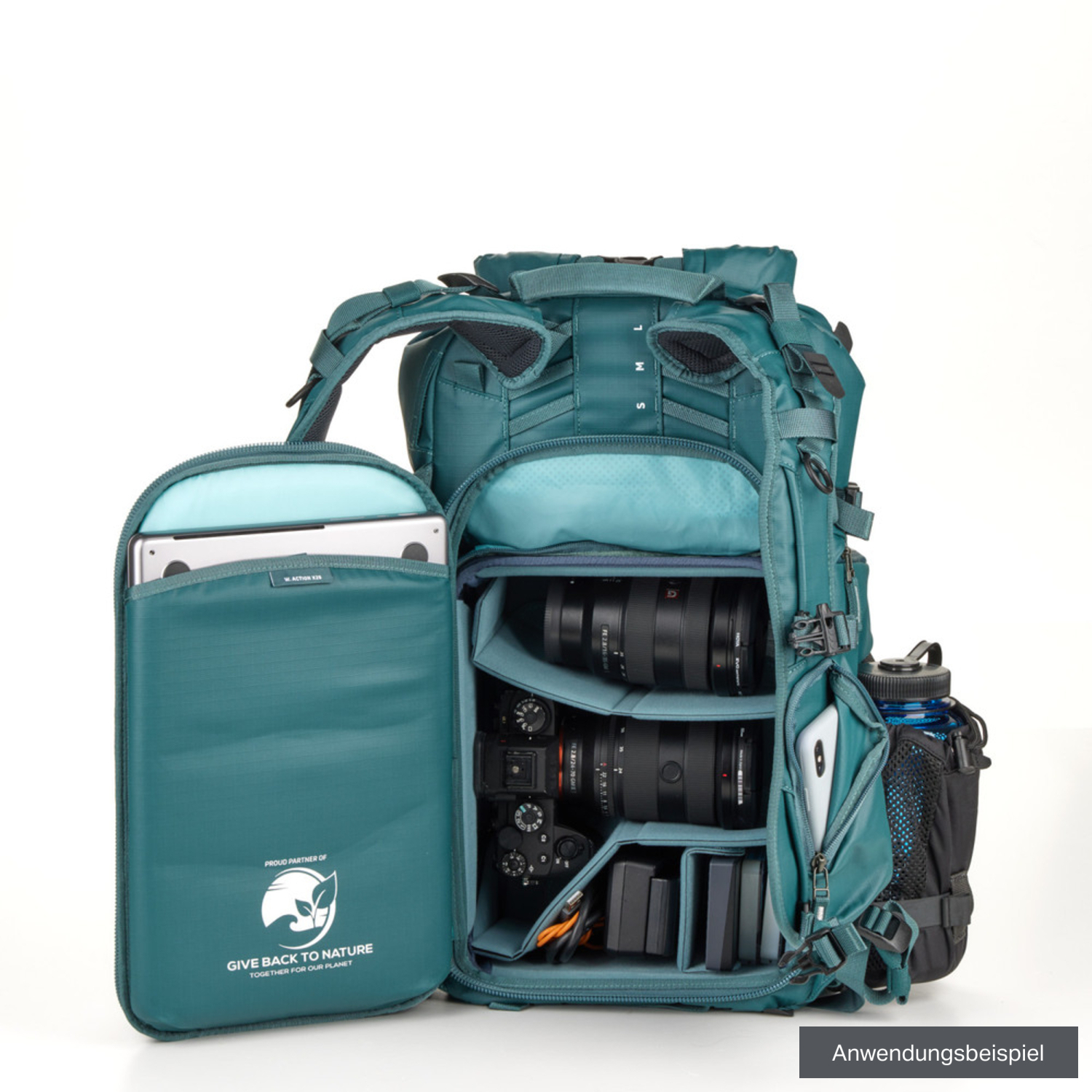 Shimonda Action X25 v2 Women's Starter Kit mit kleiner Mirrorless Core Unit Teal