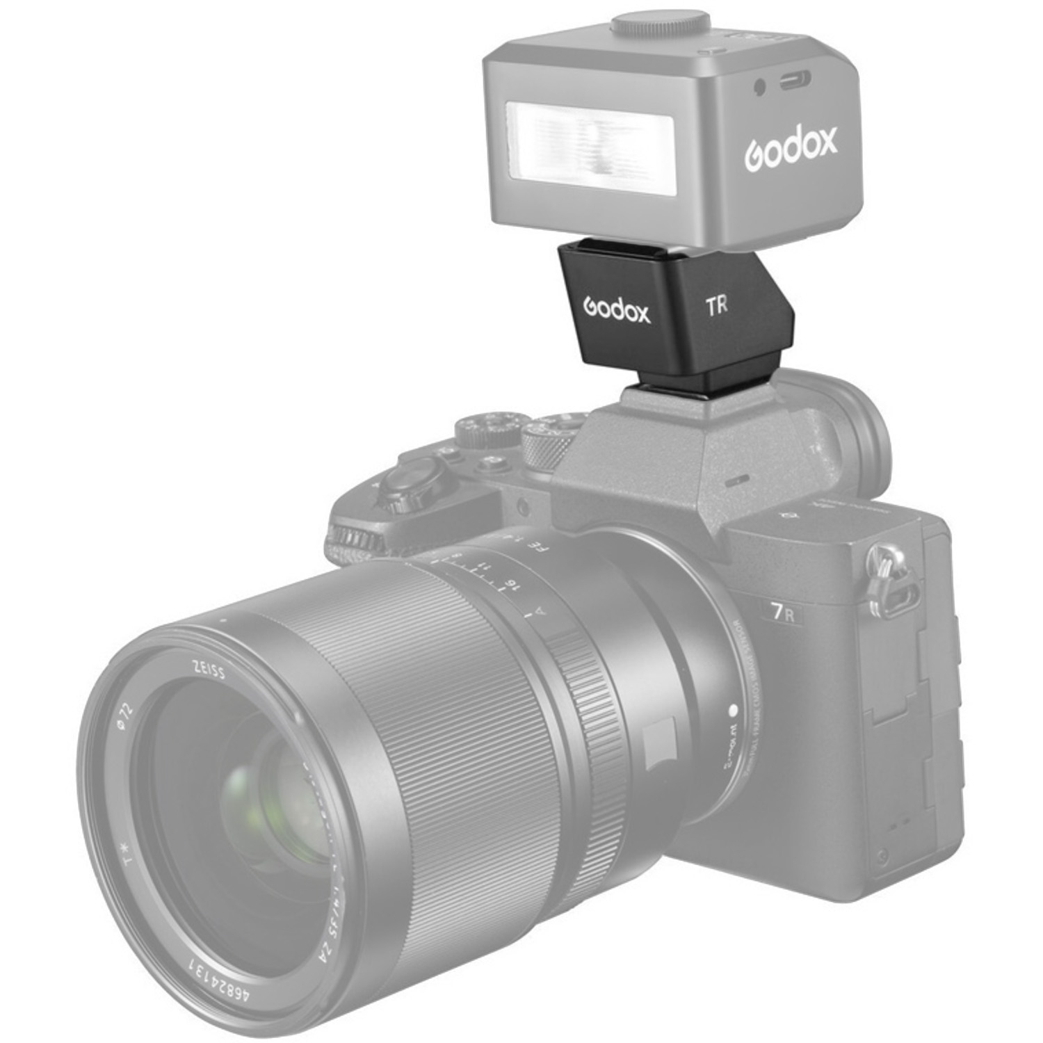 Godox TTL Hotshoe Riser für iT20 und iT22 mit OM System und Panasonic Anschluss