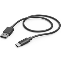 Hama Ladekabel USB-A zu USB-C 0,5m schwarz