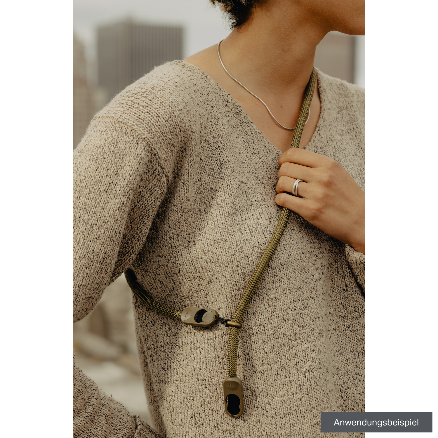 Peak Design Kameragurt Form Rope Standard Kelp